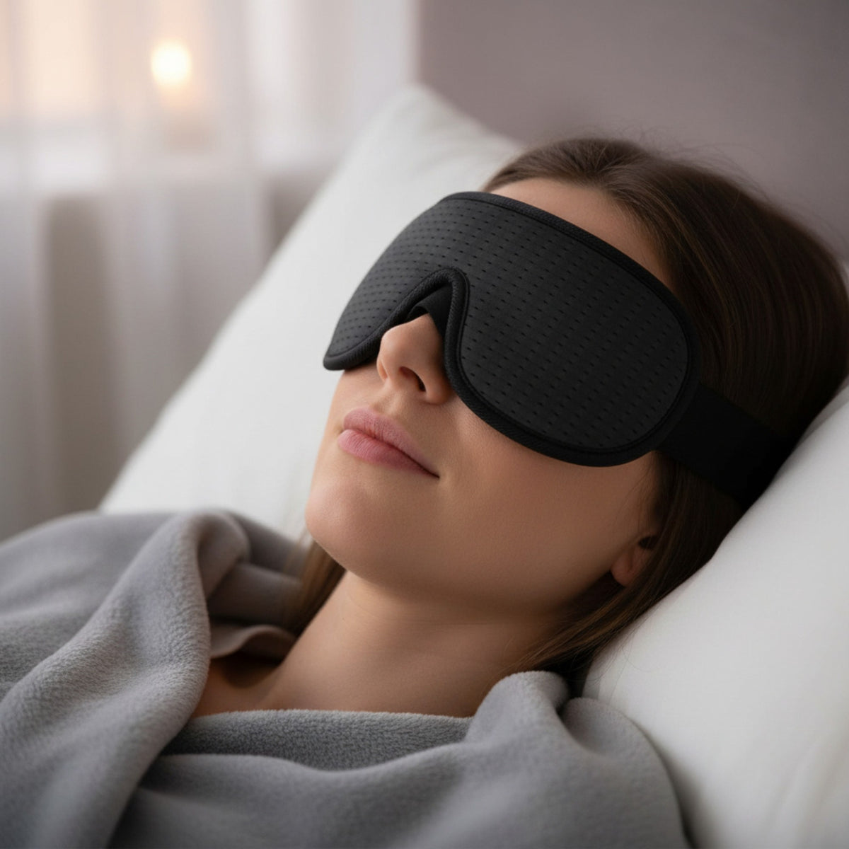 Masque de sommeil Zenwake® – Pour un noir total et un endormissement plus rapide